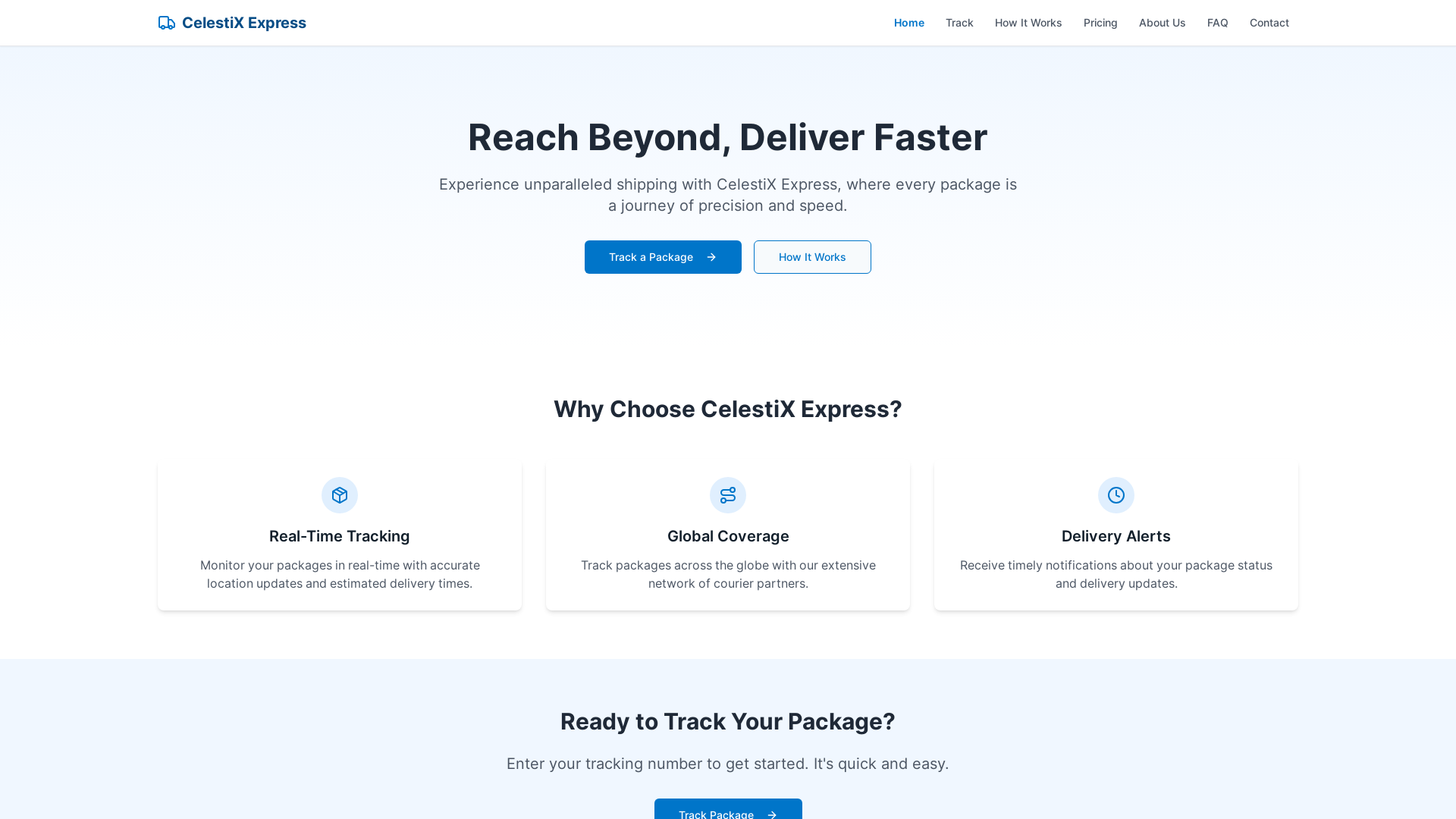 Advanced Parcel & Package Tracking App
