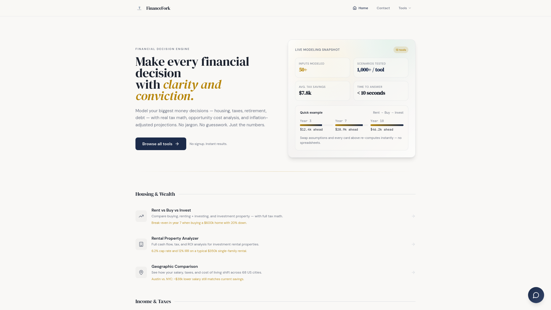 FinanceFork