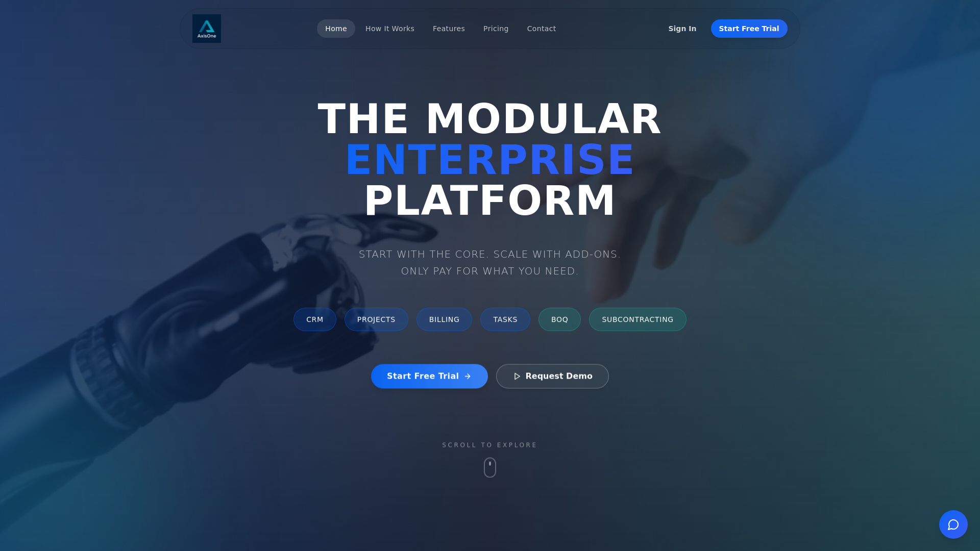 AxisOne Cloud - The Modular Enterprise Platform