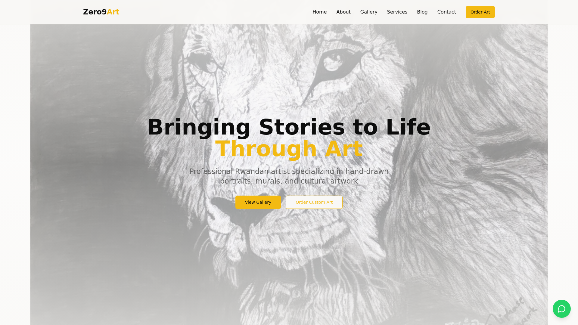 Zero9Art - Professional Rwandan Artist | Custom Portraits & Murals in ...
