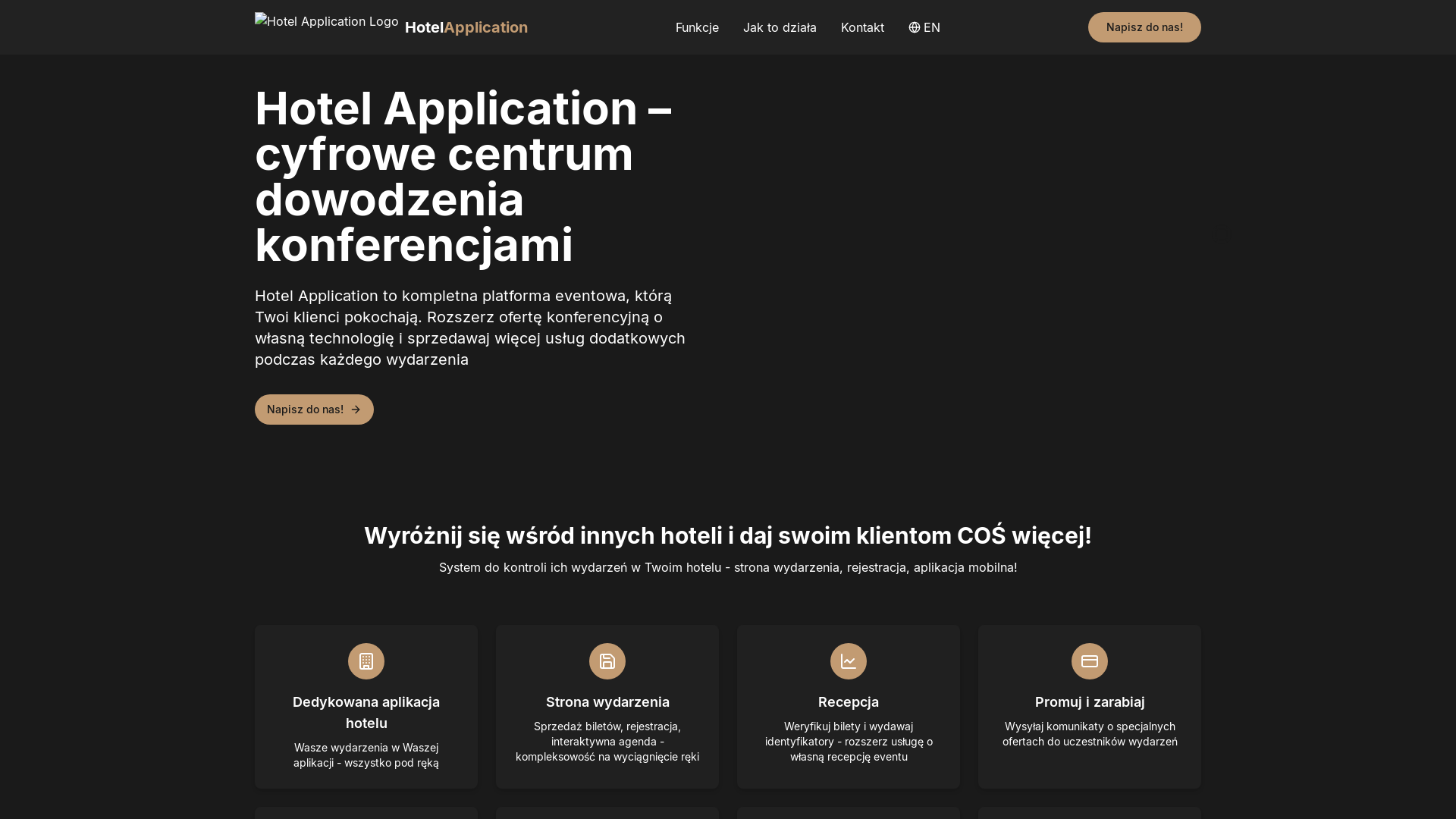 Hotel Application – Smart Hotel Event Platform