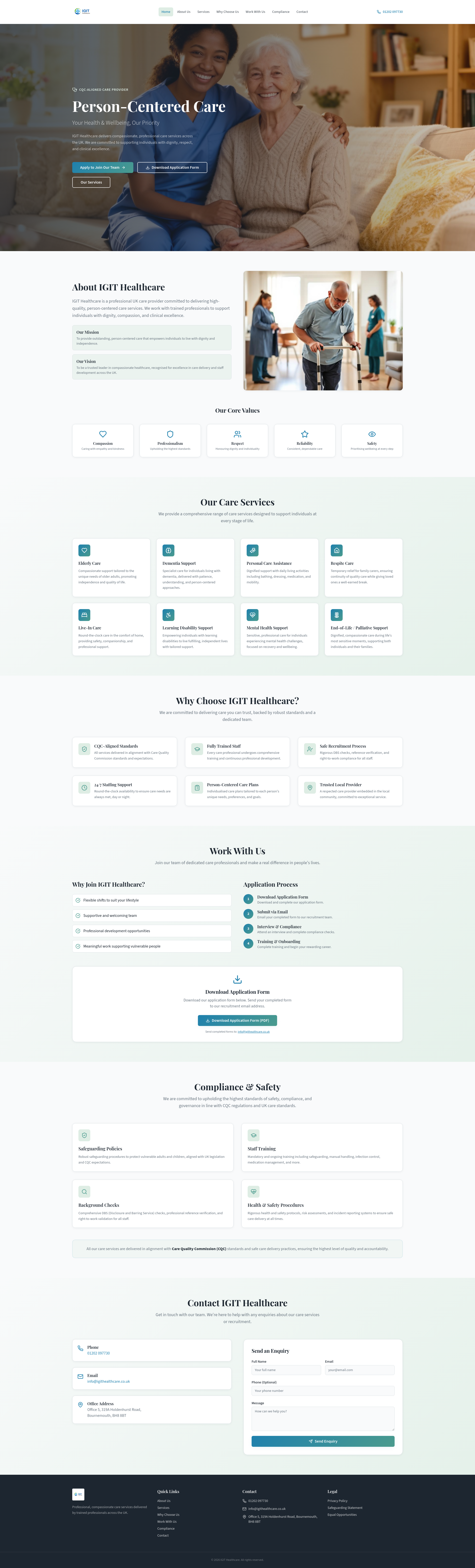 IGIT Healthcare | Person-Centered Care Services UK