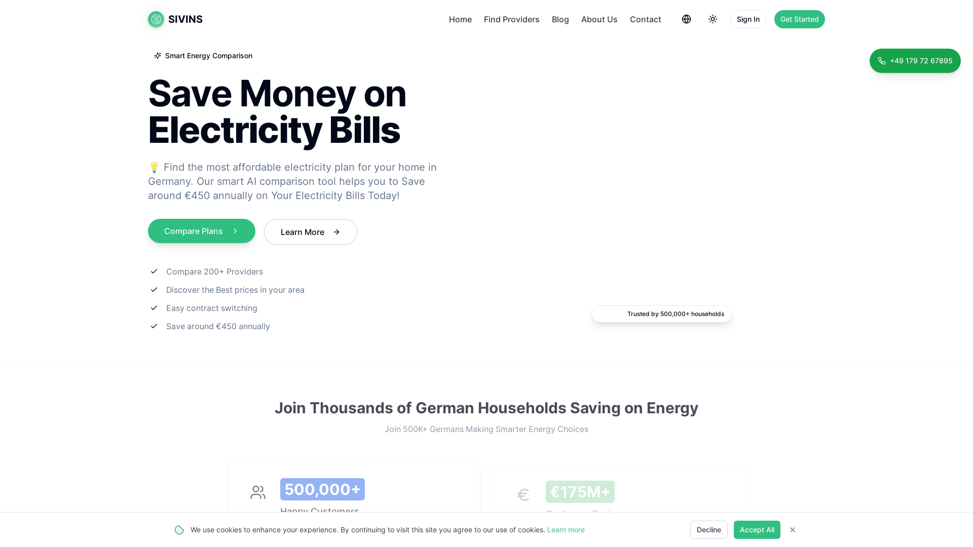 Professional Electricity Comparison & Contract Management Platform
