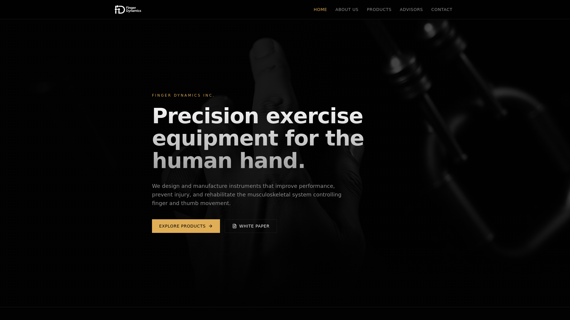 Dynamic Precision Training Finger Dynamics — Precision Hand Exercise Equipment