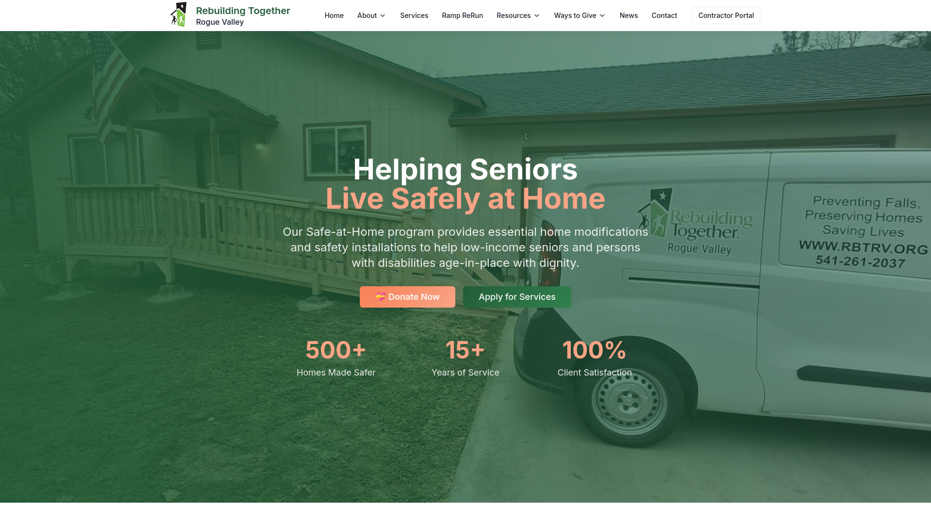 Rebuilding Together Rogue Valley logo