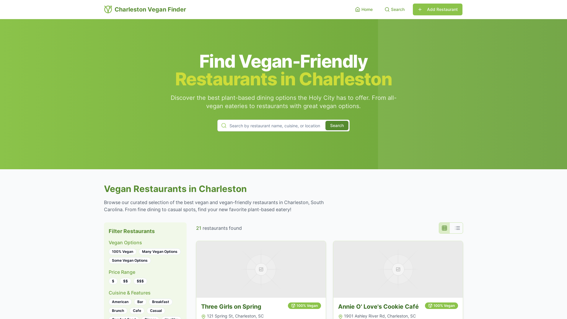 charlestonvegan.org logo