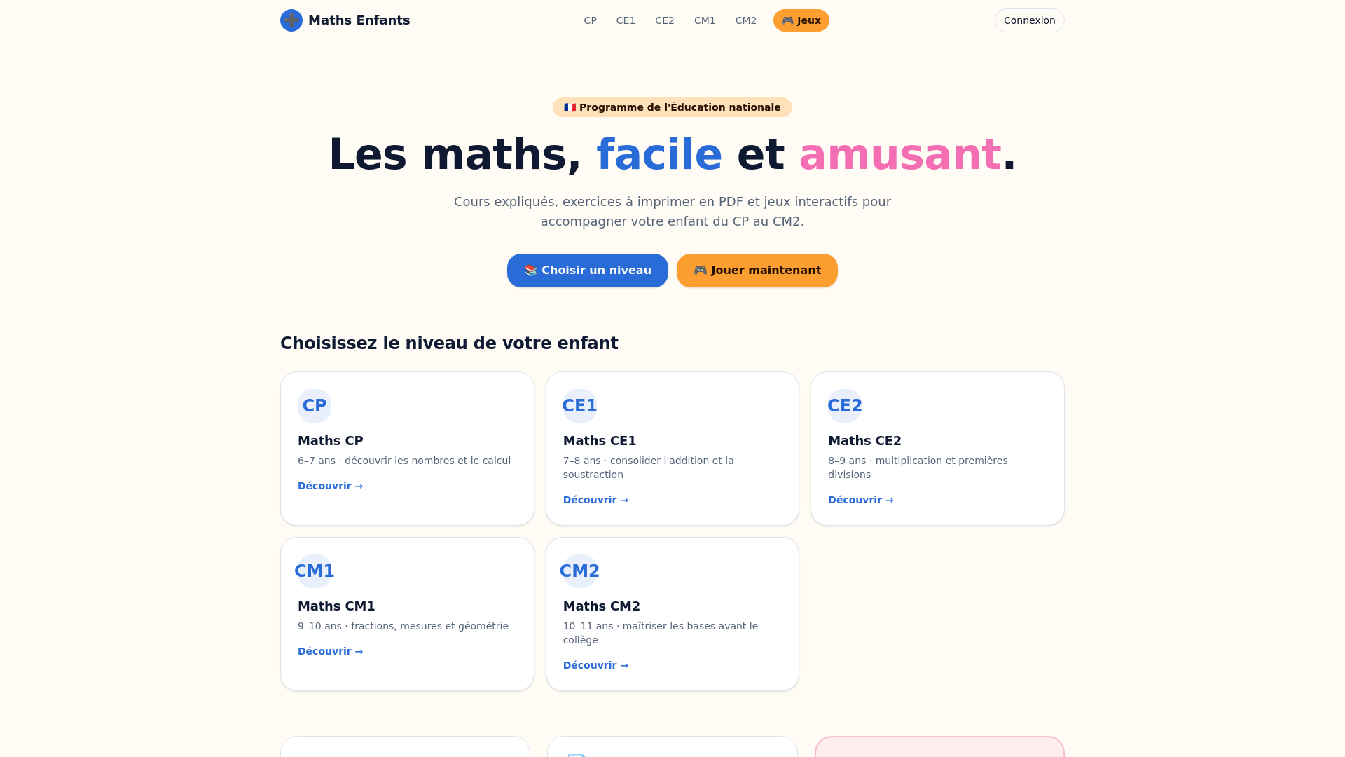 Soustraction CP — Exercices à imprimer (PDF gratuit) | MathTopia