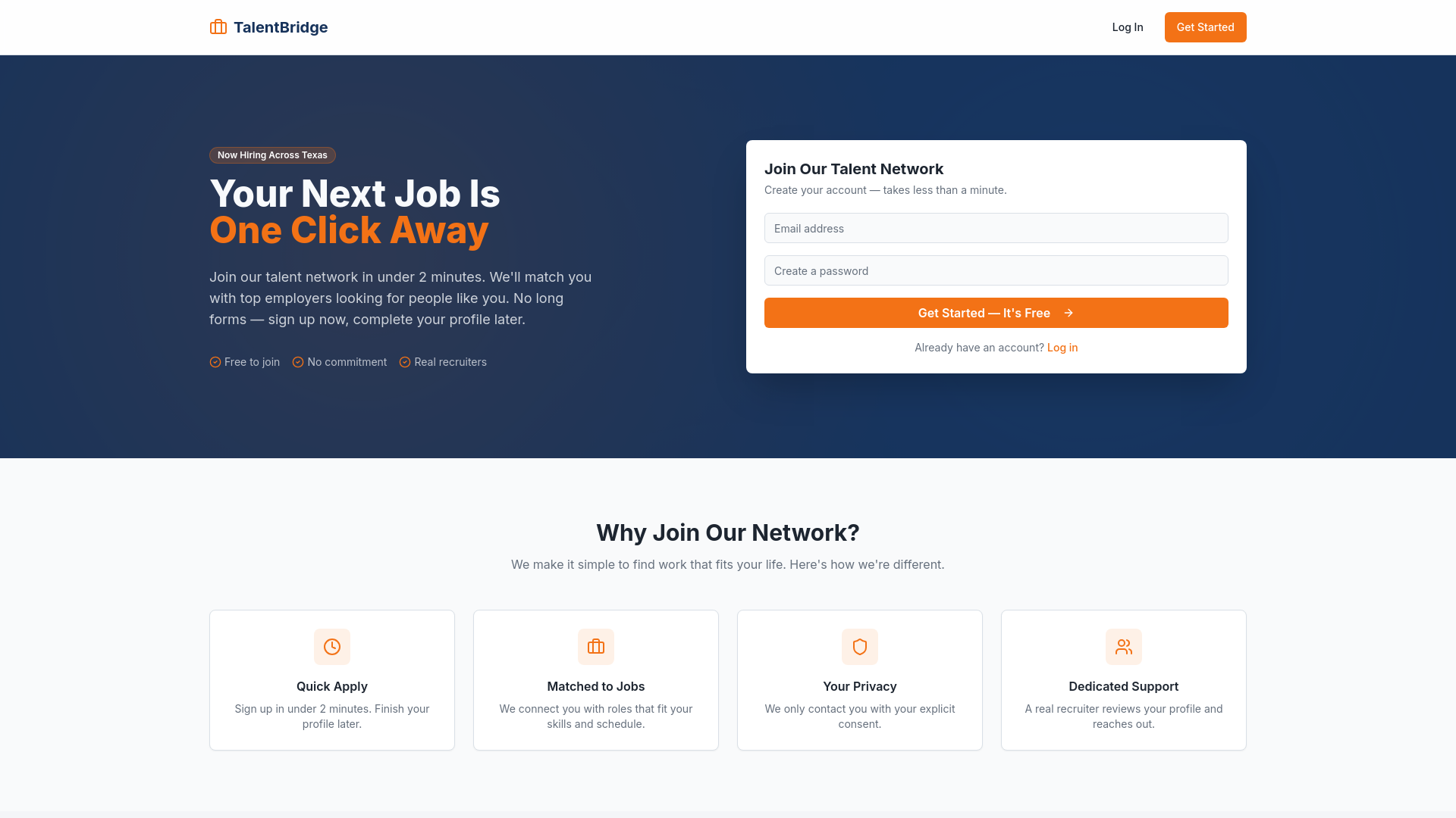 COMMAND X Workforce — Work. Projects. Opportunities.