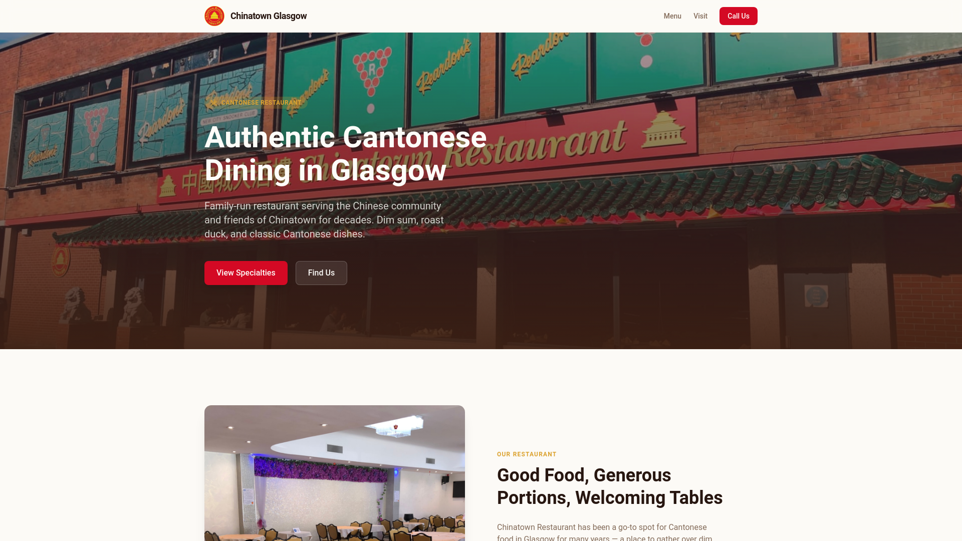 Chinatown Restaurant Glasgow in Glasgow