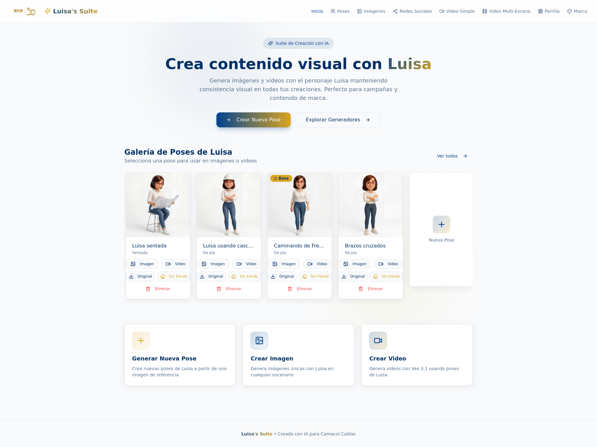 AI Studio - Generador de Imágenes y Videos con IA