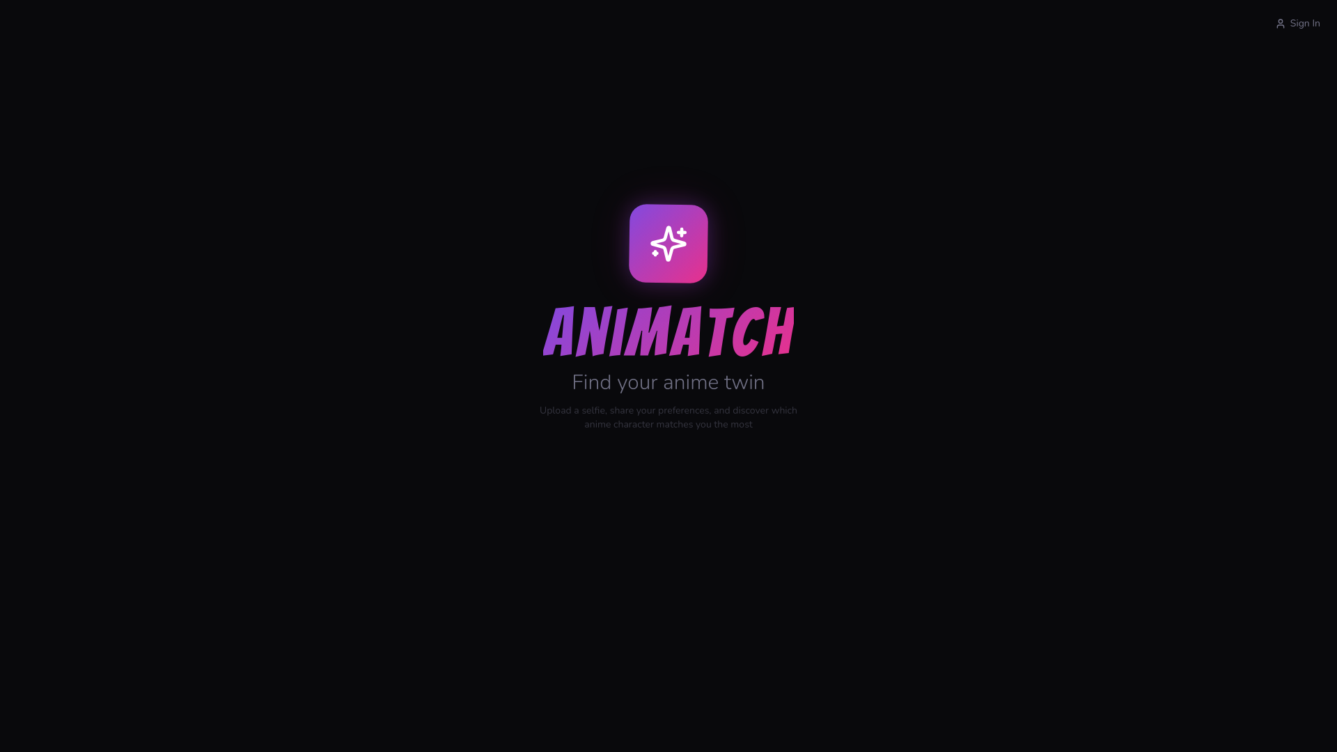 AniMatch — Find Your Anime Twin
