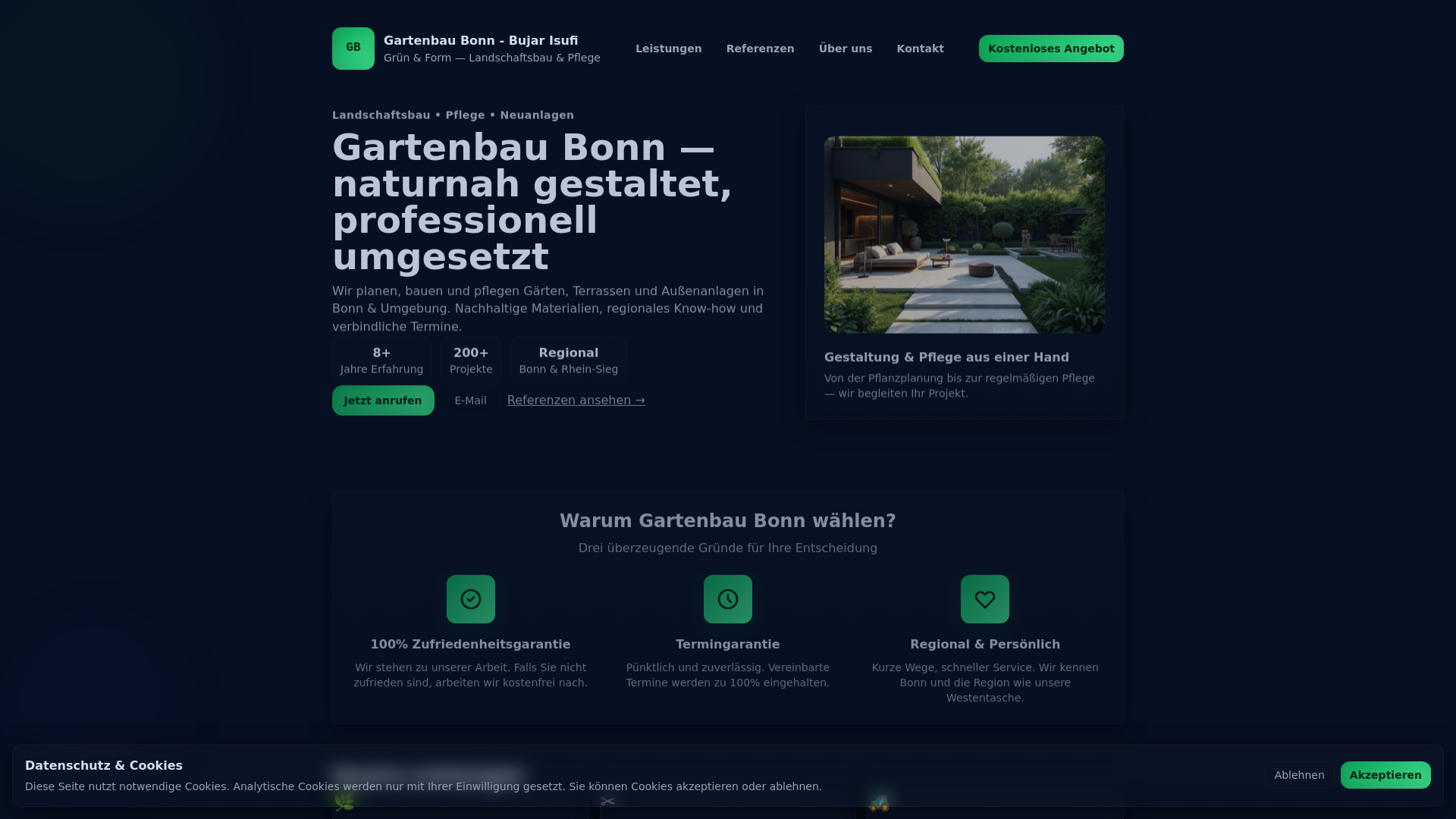 Gartenbau Bonn - Buja Gartenpflege