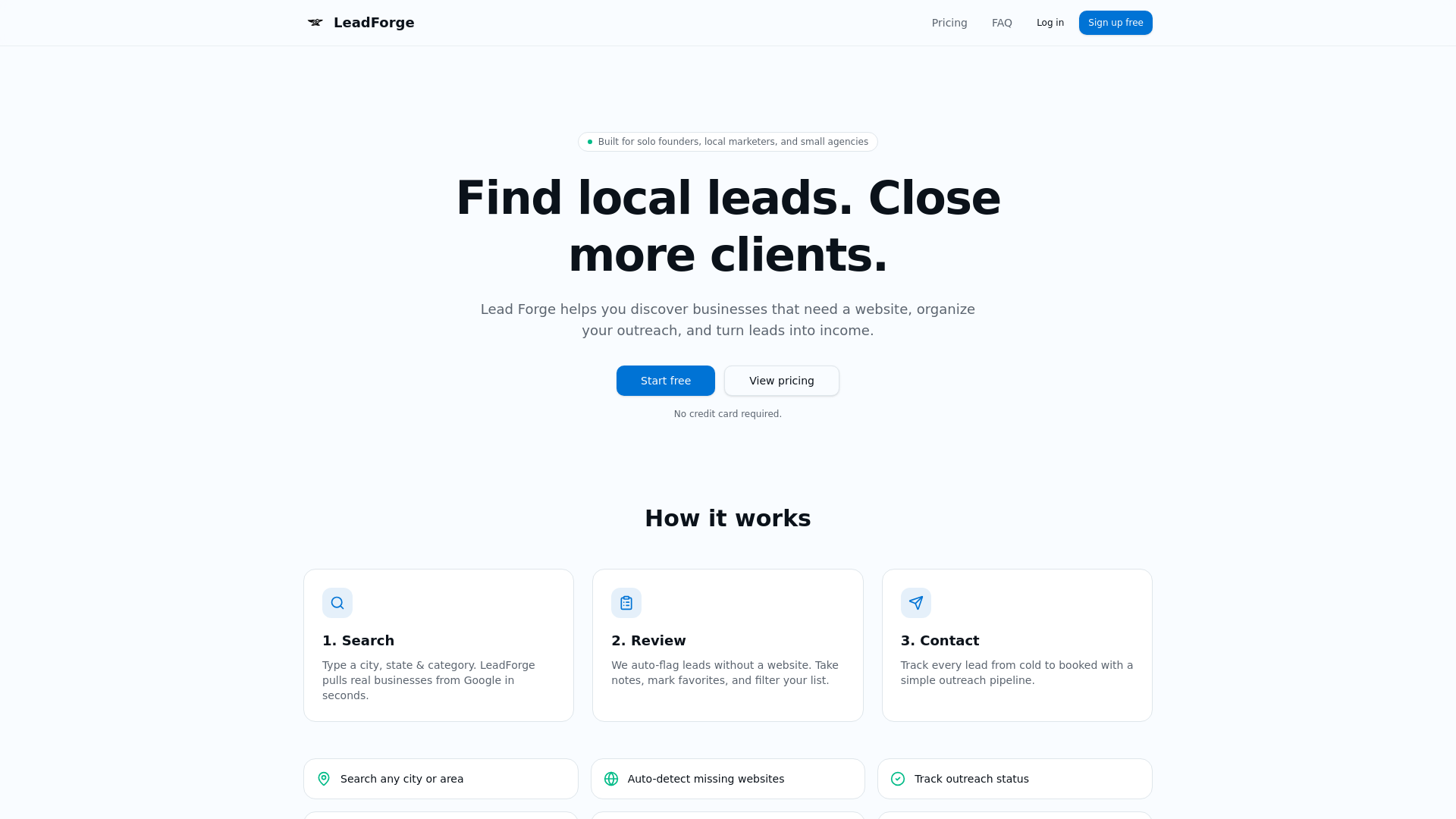 LeadForge — official preview image
