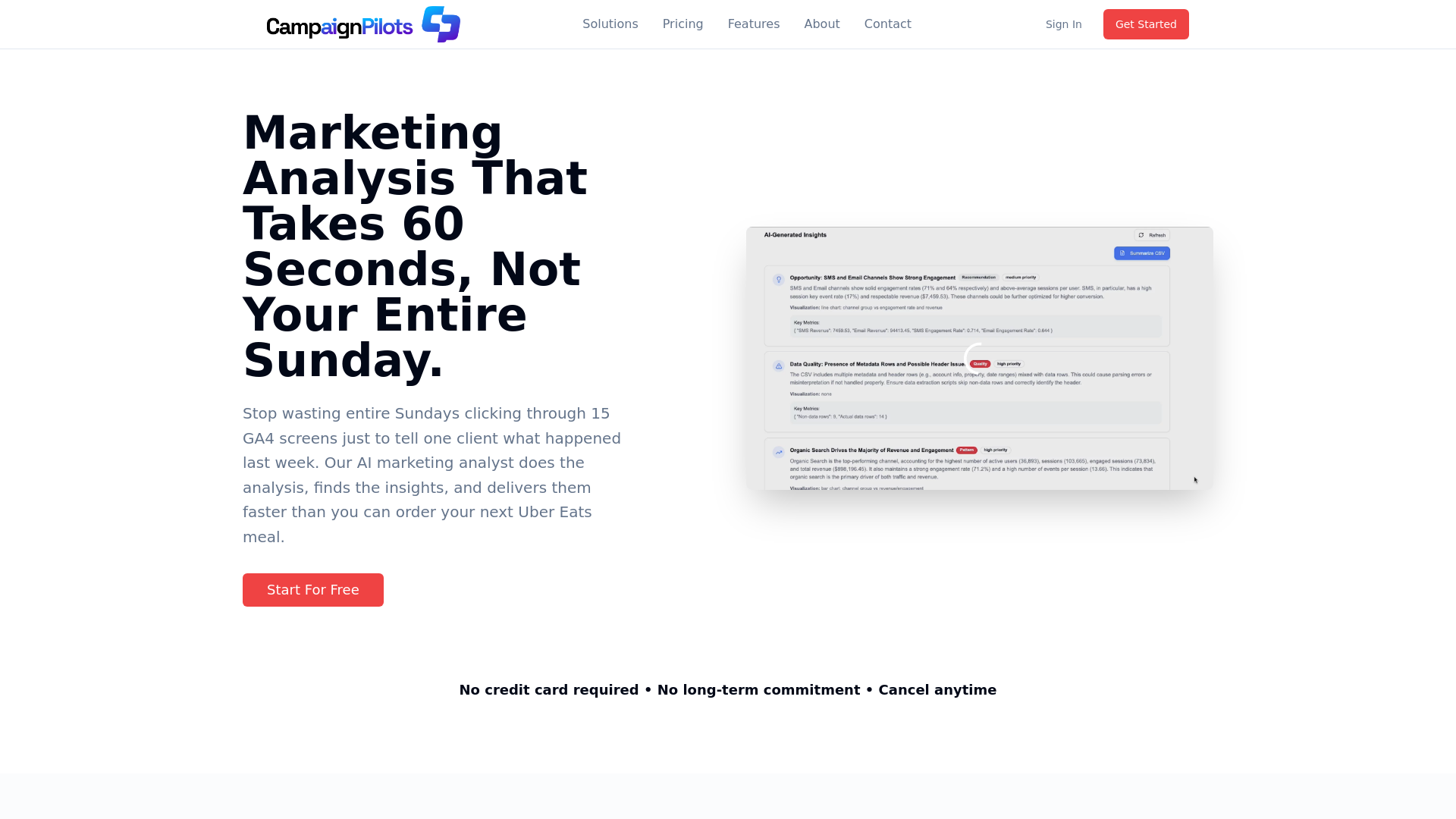 CampaignPilots Screenshot