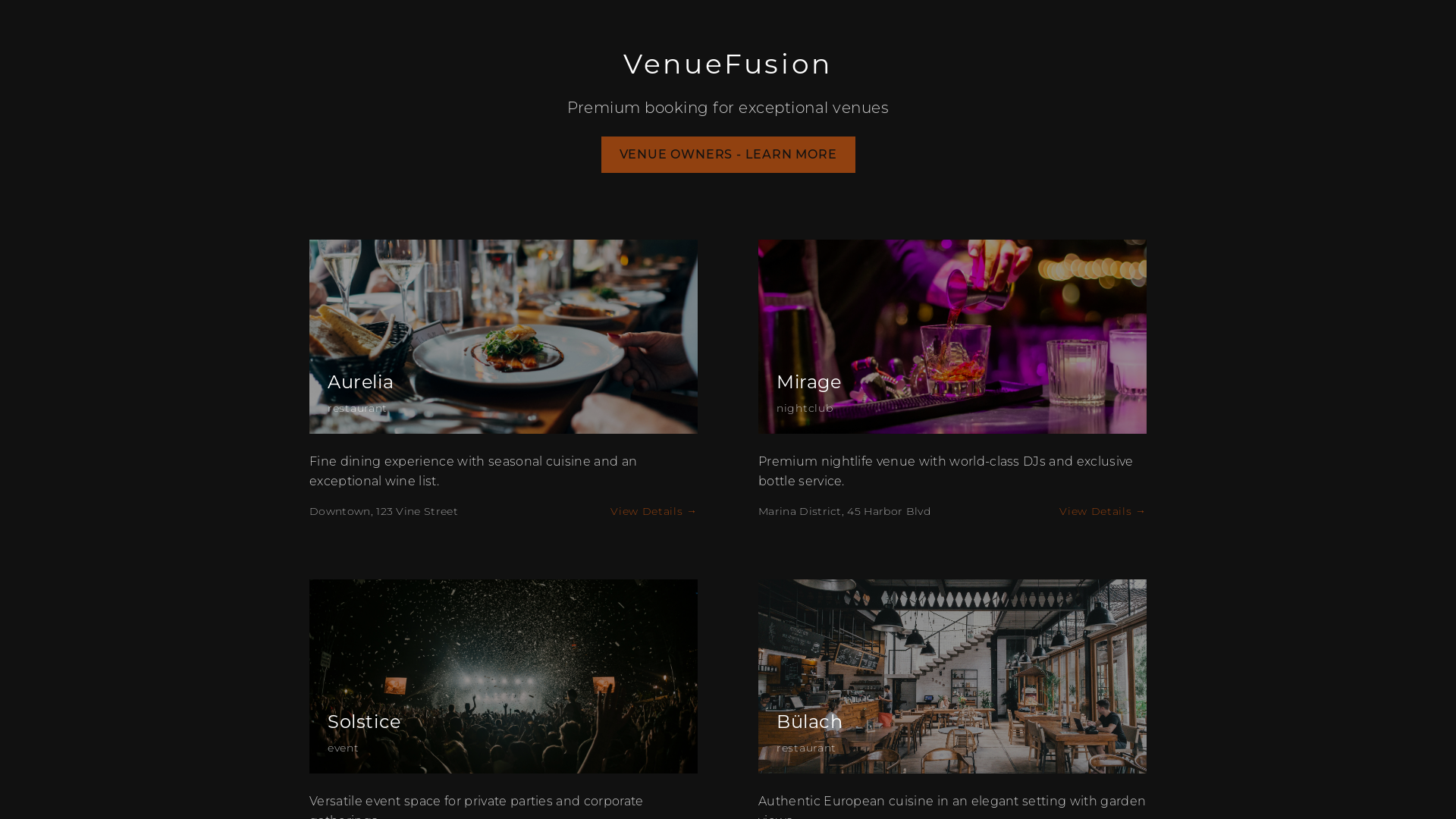 Advanced Reservation & Booking App