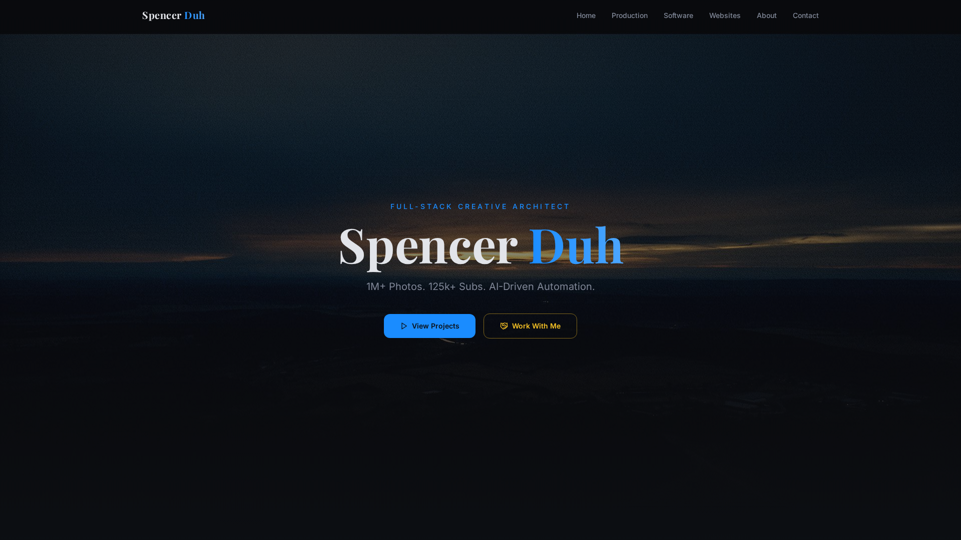 Tarot Pyramid Spencer Duh — Filmmaker, Developer & AI Architect