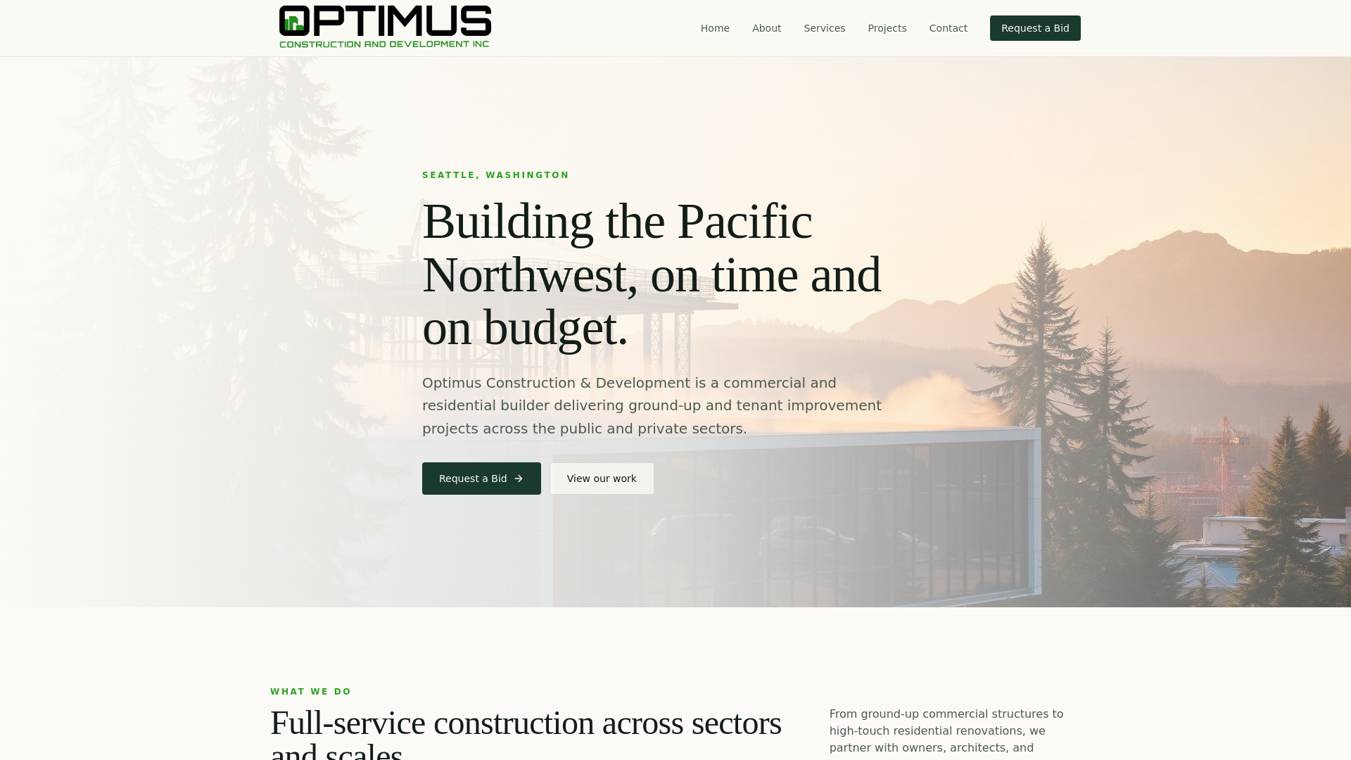 Contact — Optimus Construction & Development Inc.