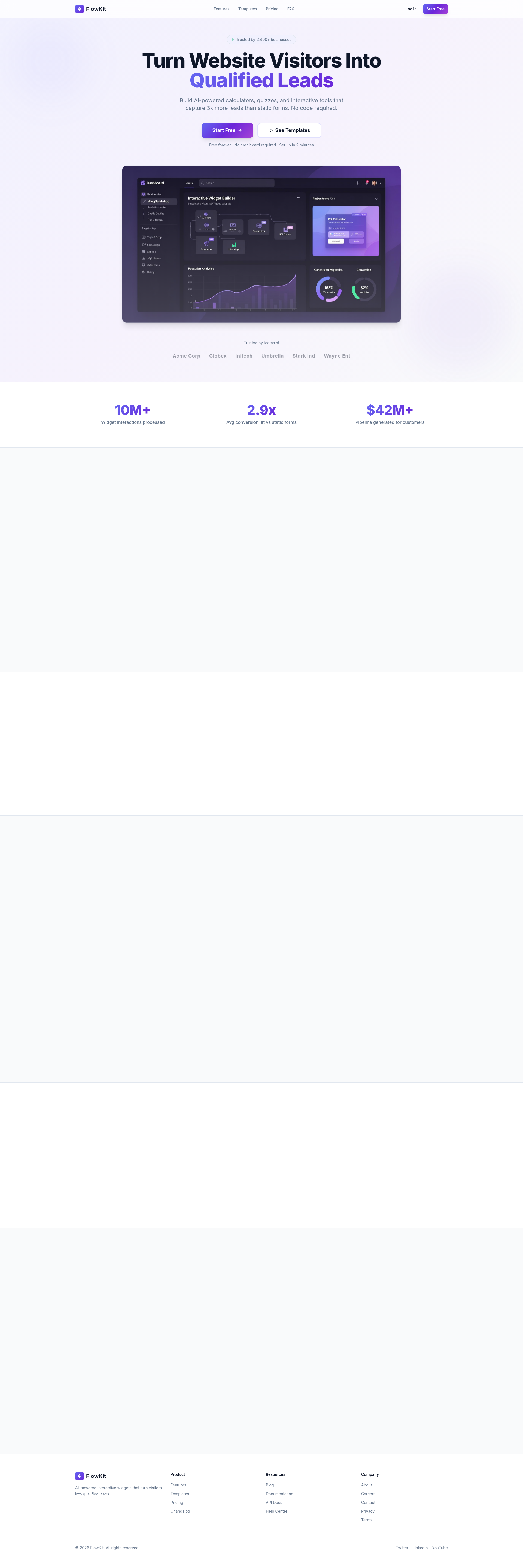 FlowKit — AI Widget Builder