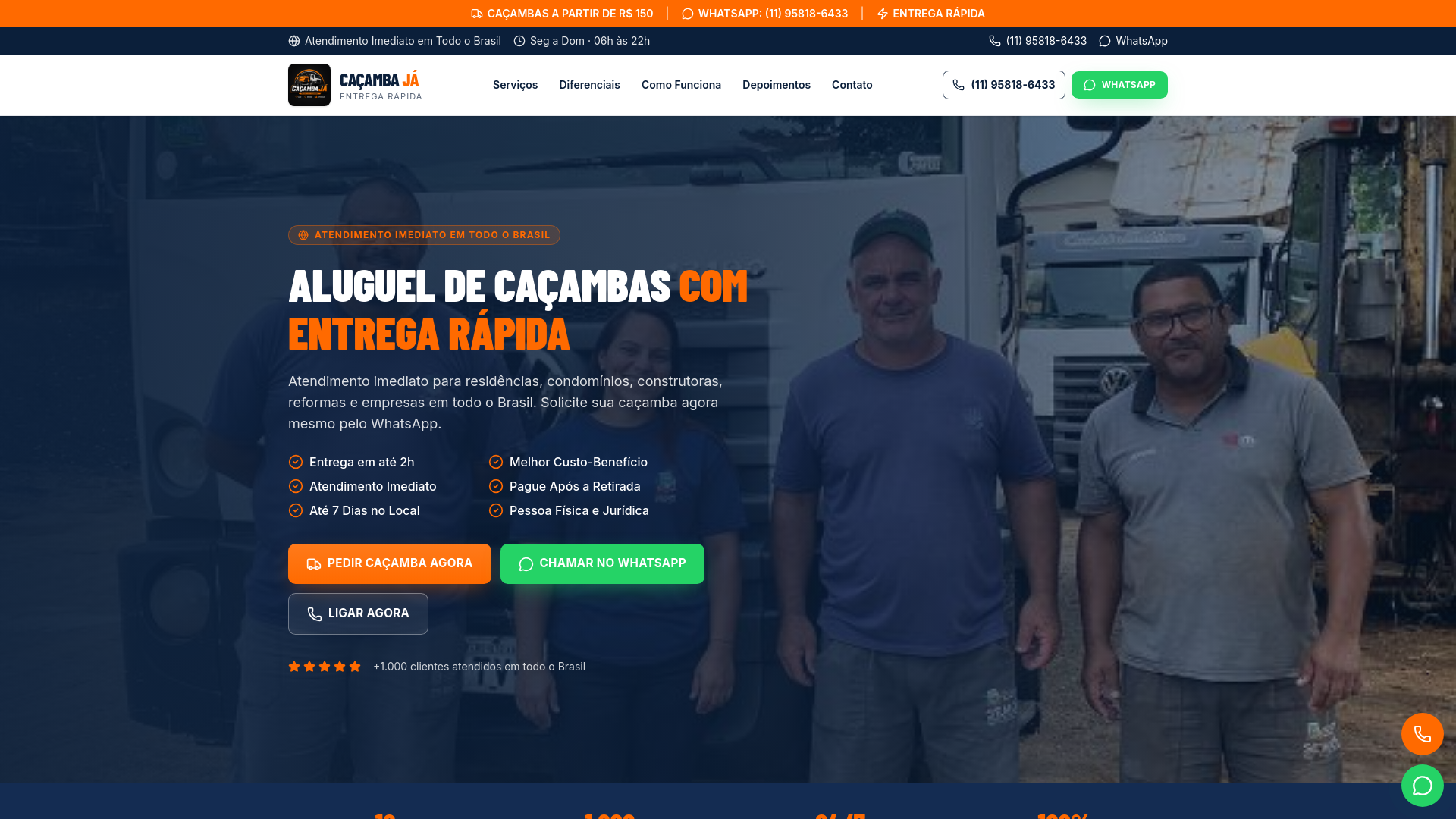 Foto de Caçamba Já
