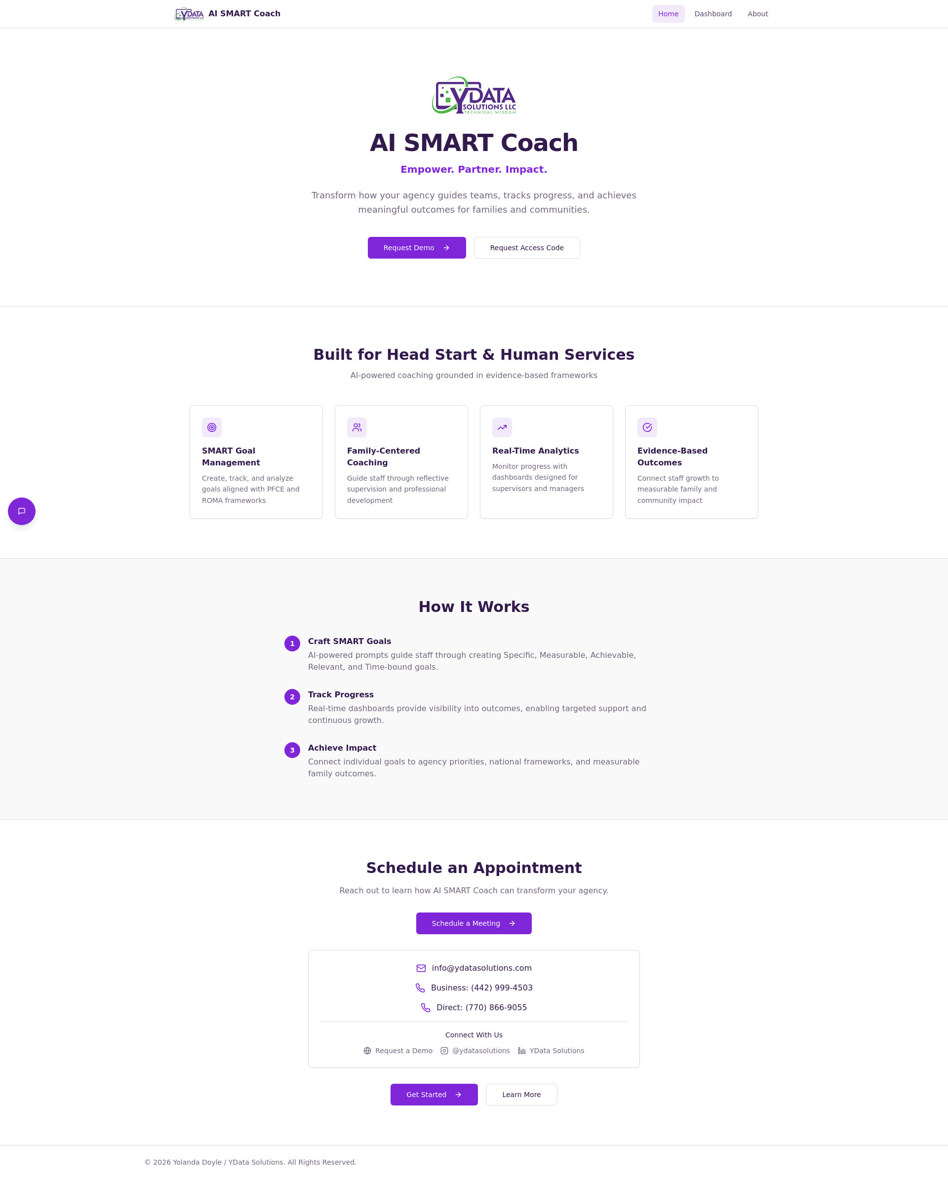 AI SMART Coach - Goal Management & Analytics