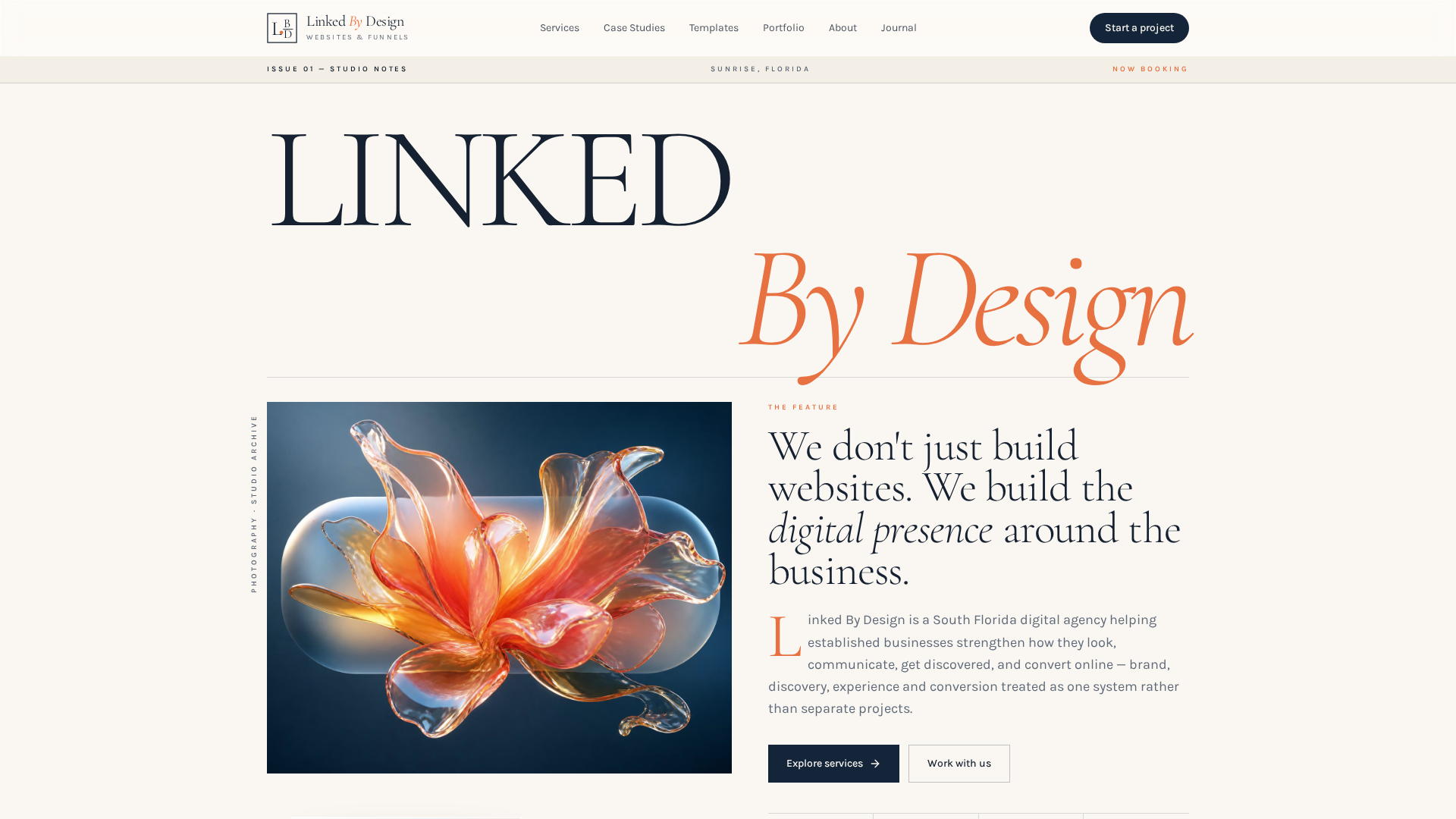 Fuunels Services — Websites, Funnels, SEO, Branding & Social | Linked By Design