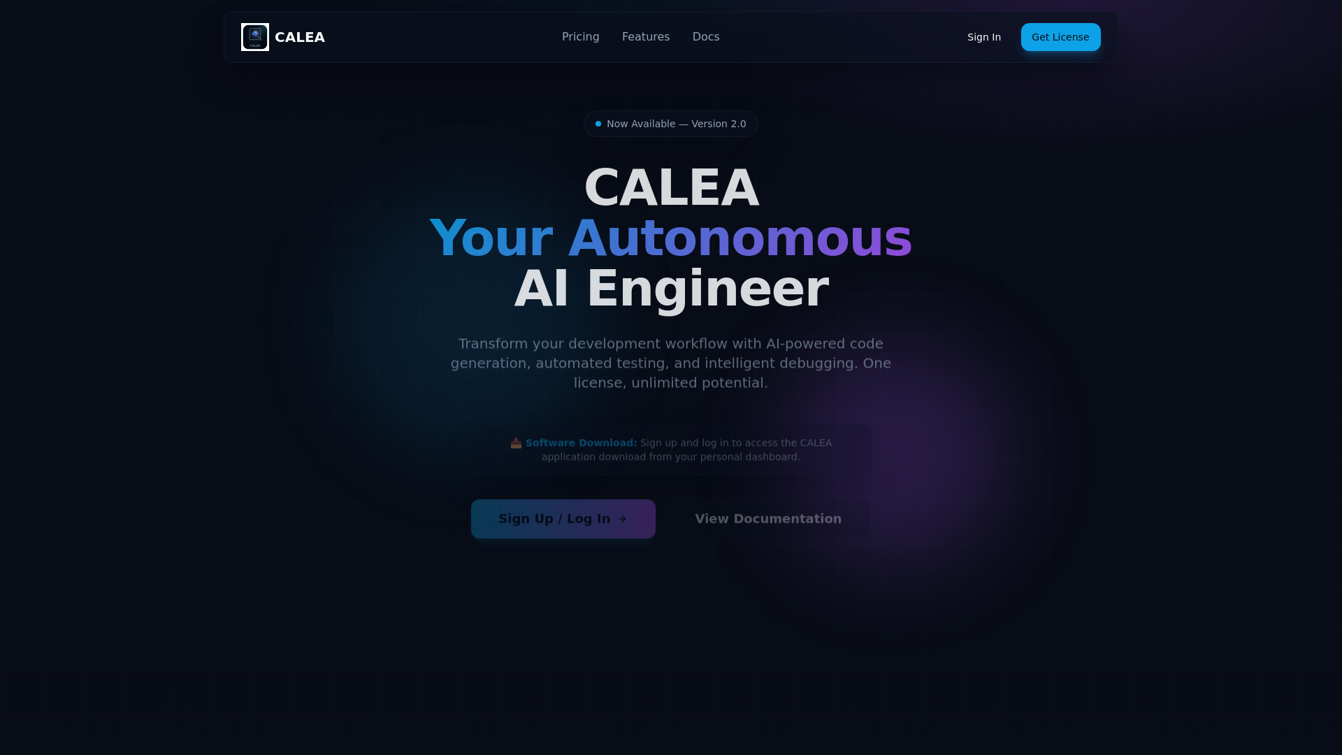 Show HN: Calea – Autonomous AI Agent for Local QA Testing (E2E, Security, Perf)