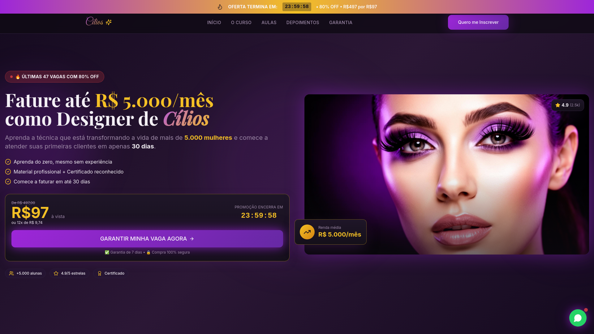 extensão silios