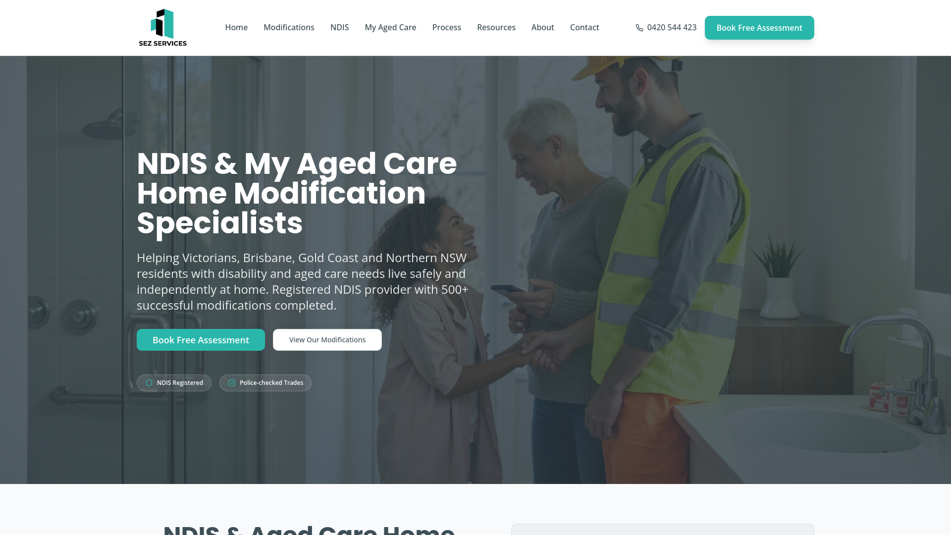 Sez Services - Home Modifications | NDIS & Aged Care Specialists