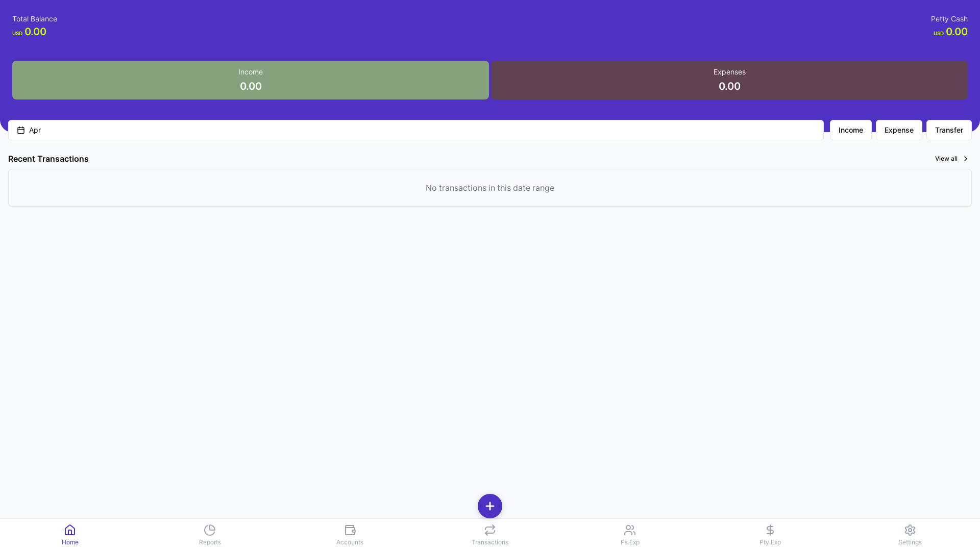 Professional Expense & Income Tracking Platform