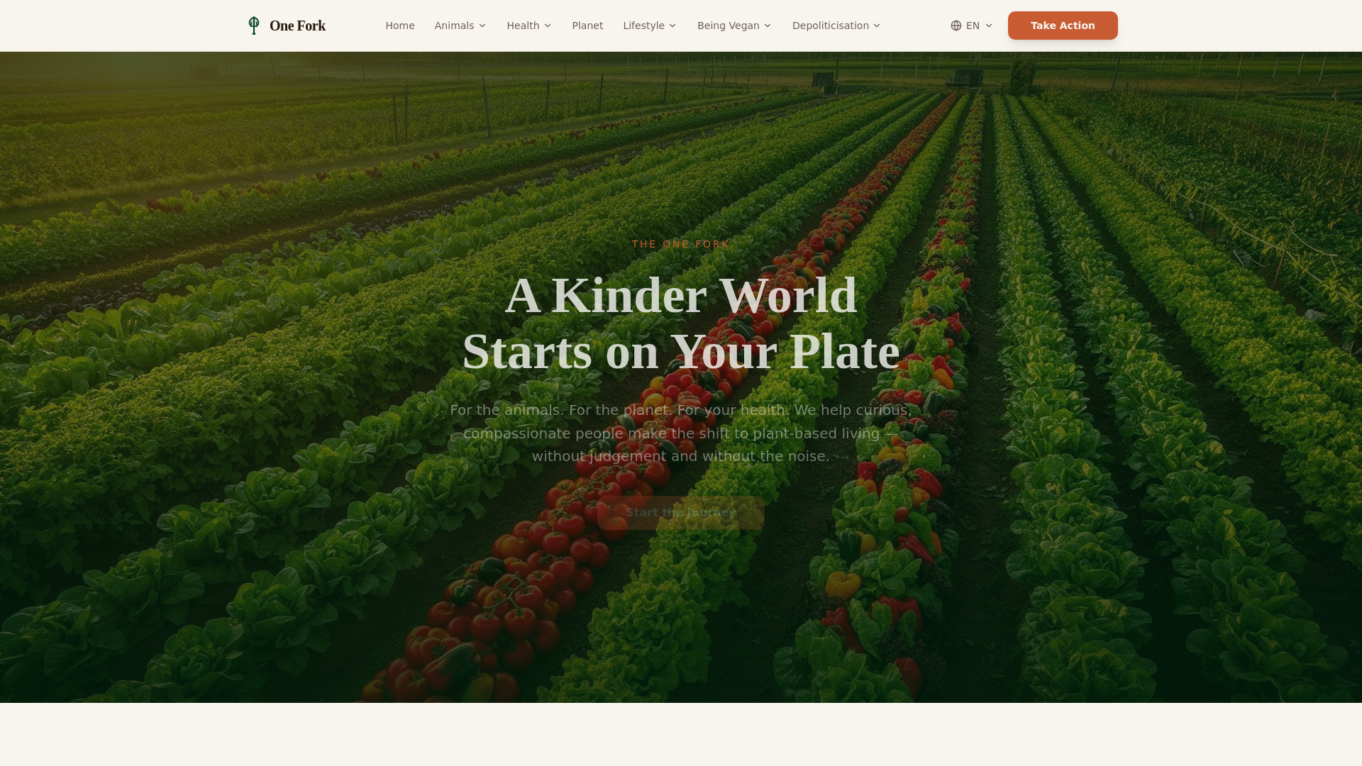 Plant-Based Starter Offer by One Fork (Granelda)
