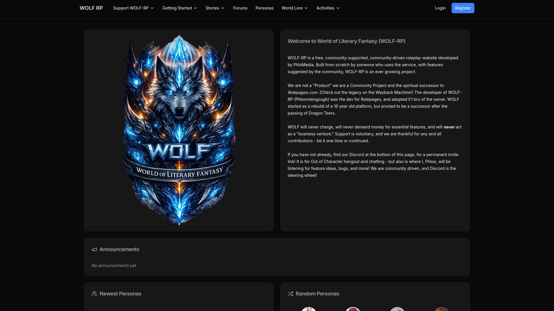 WOLF RP