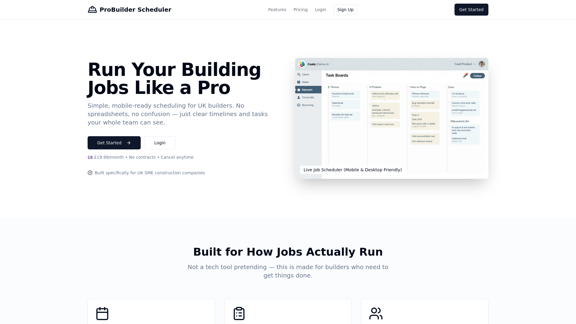 ProBuilder Scheduler