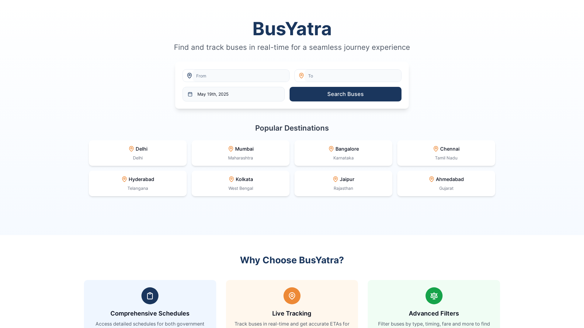 Advanced Bus Booking & Reservation App