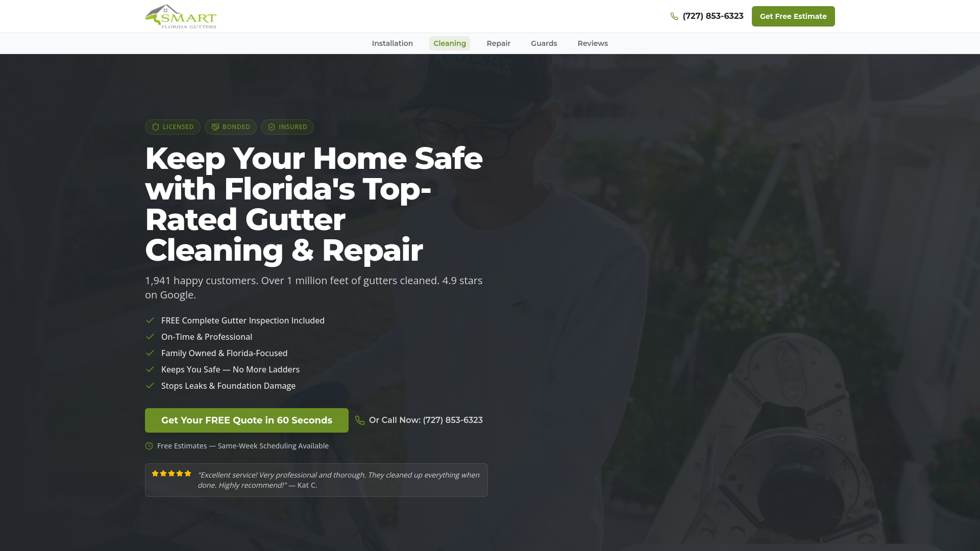Gutter Repair Florida | Fast & Affordable | Smart Florida Gutters