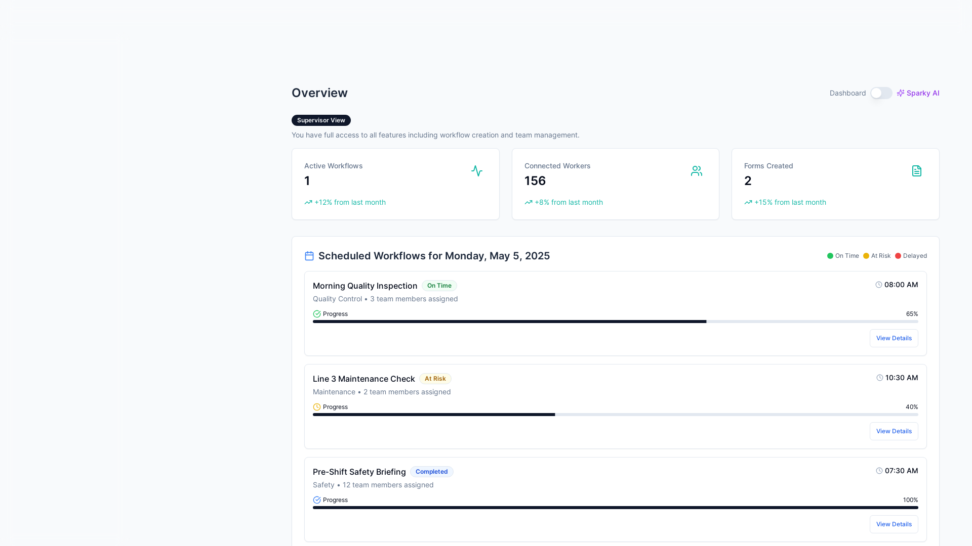 Professional Connected Worker Platform Platform