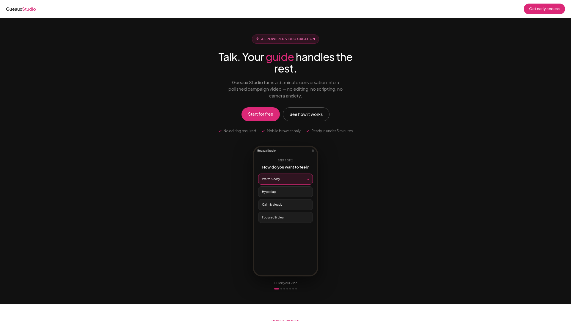 I built a web app that makes recording testimonials, founder videos etc. simple. Is it solving a rea logo