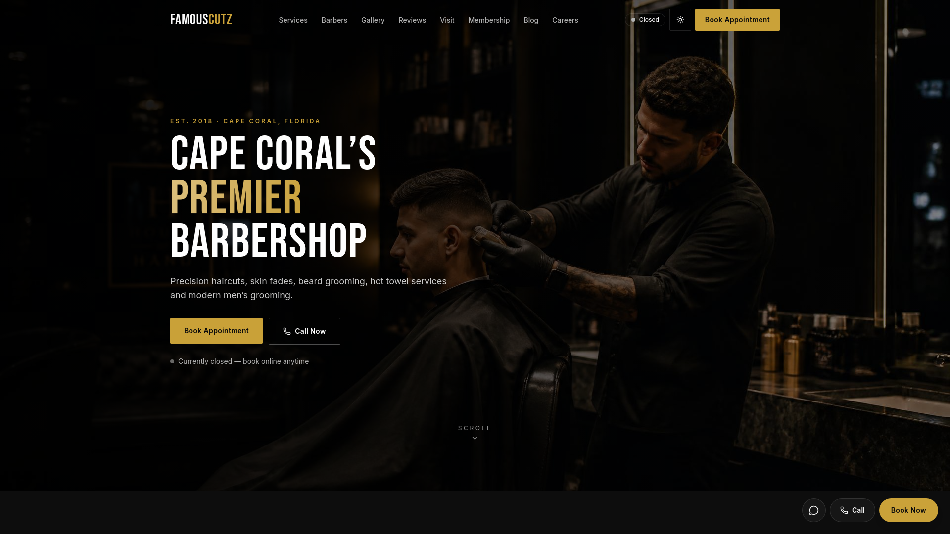 Famouscutz Barbershop in Cape Coral