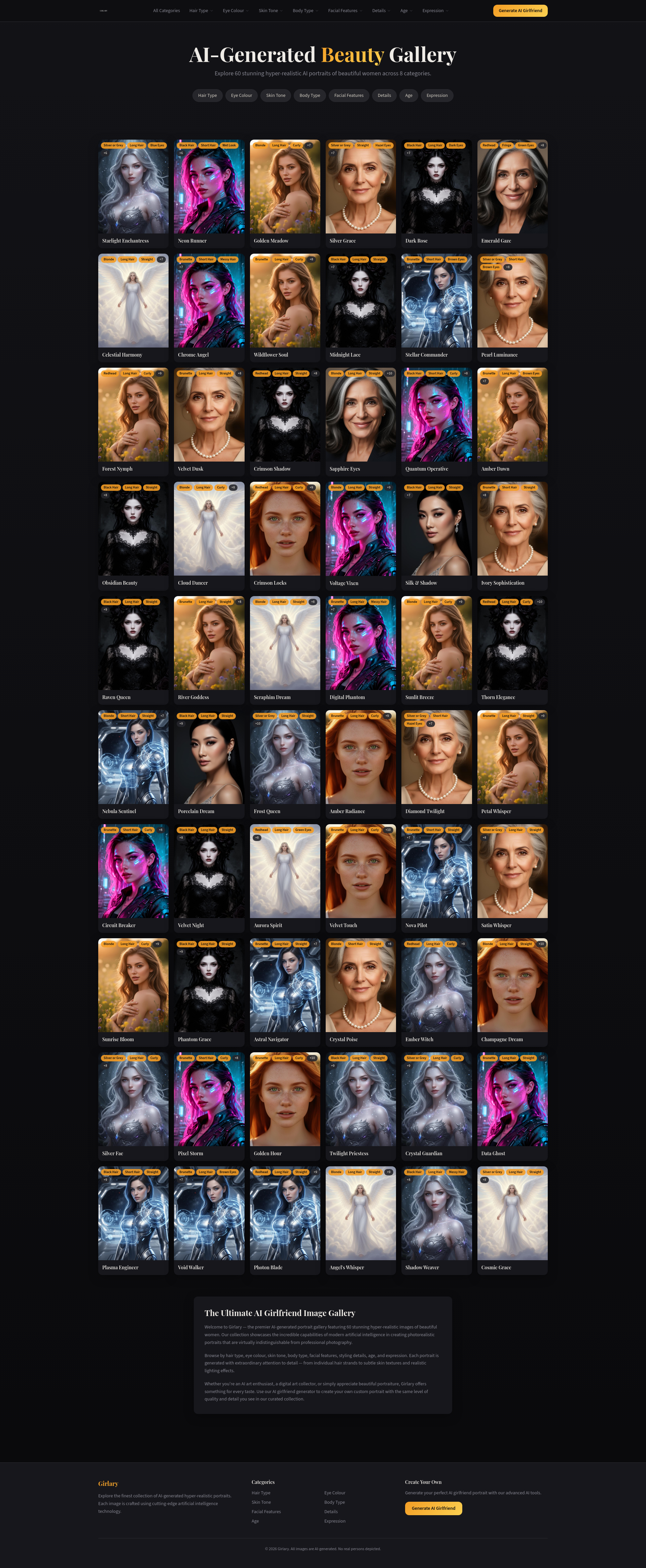 Vainerai Blonde AI Portraits | Girlery.ai