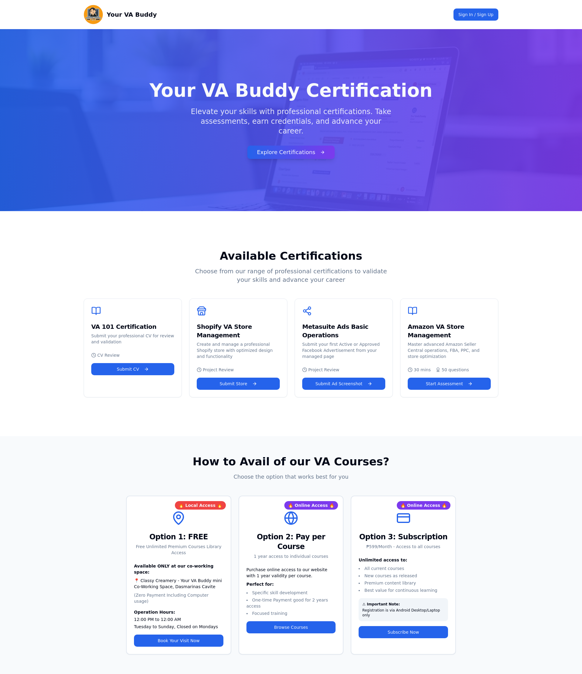 Va Course Your VA Buddy Certification - Professional Virtual Assistant Training