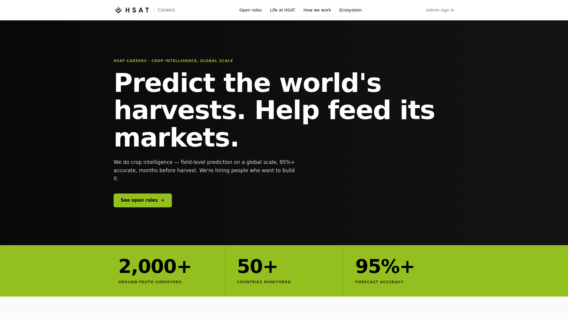 Hsat Ip Application received — HSAT Careers