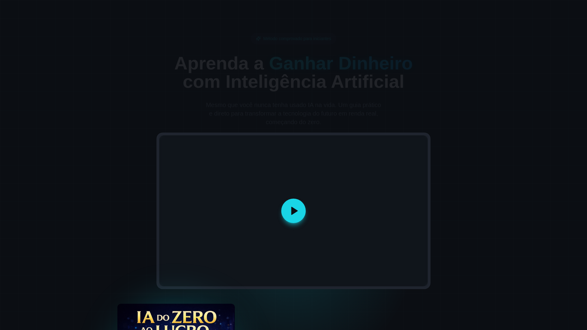 IA do Zero ao Lucro + Bônus