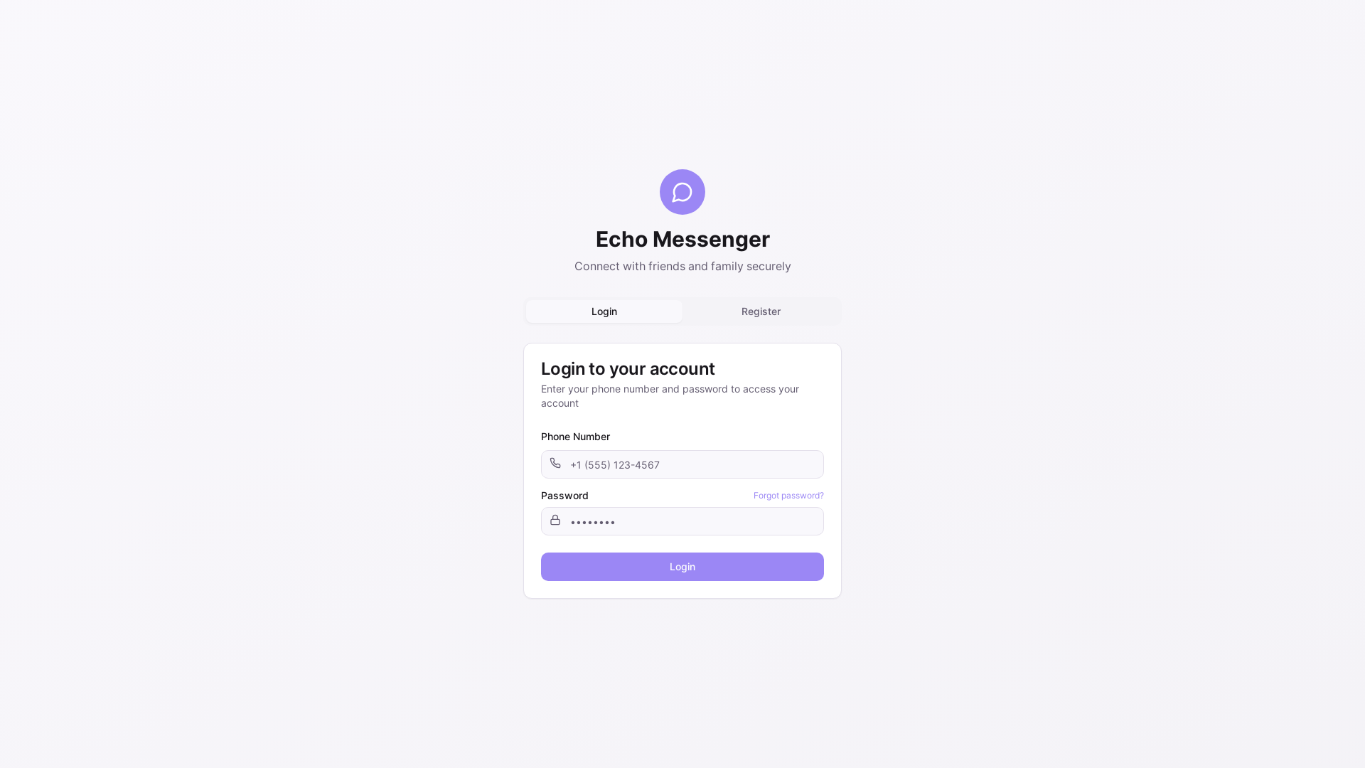 Professional Cross-platform Messaging App Platform