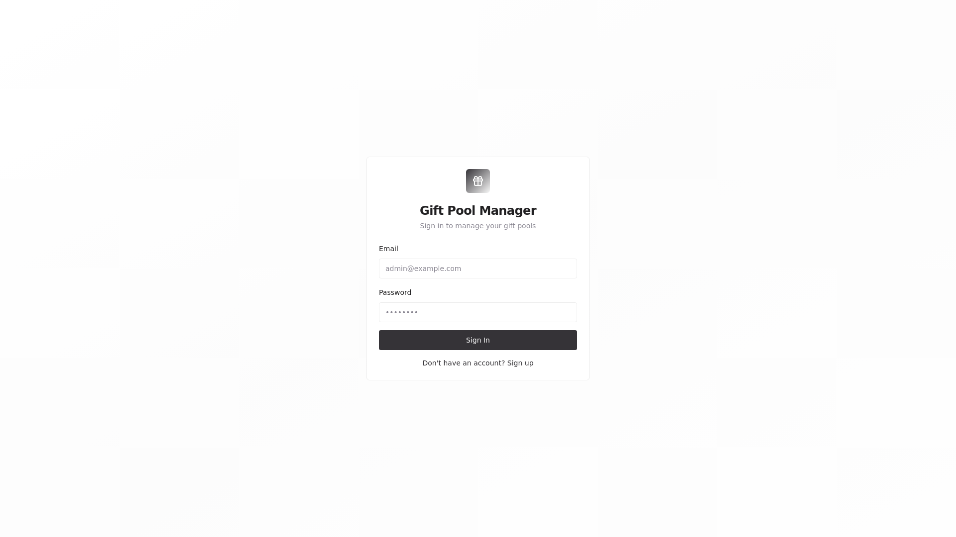 Gift Pool Manager - Secret Gift Exchange Made Easy