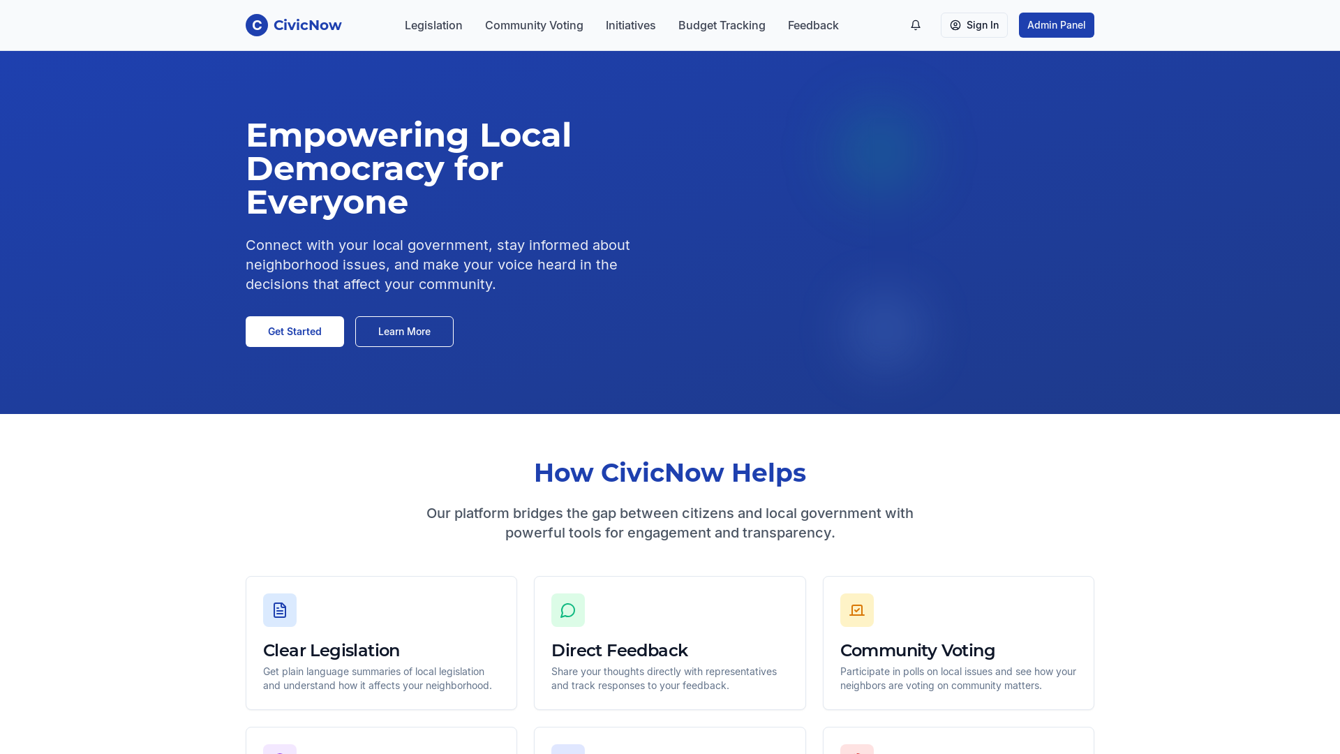 Professional Local Democracy Engagement Platform Platform