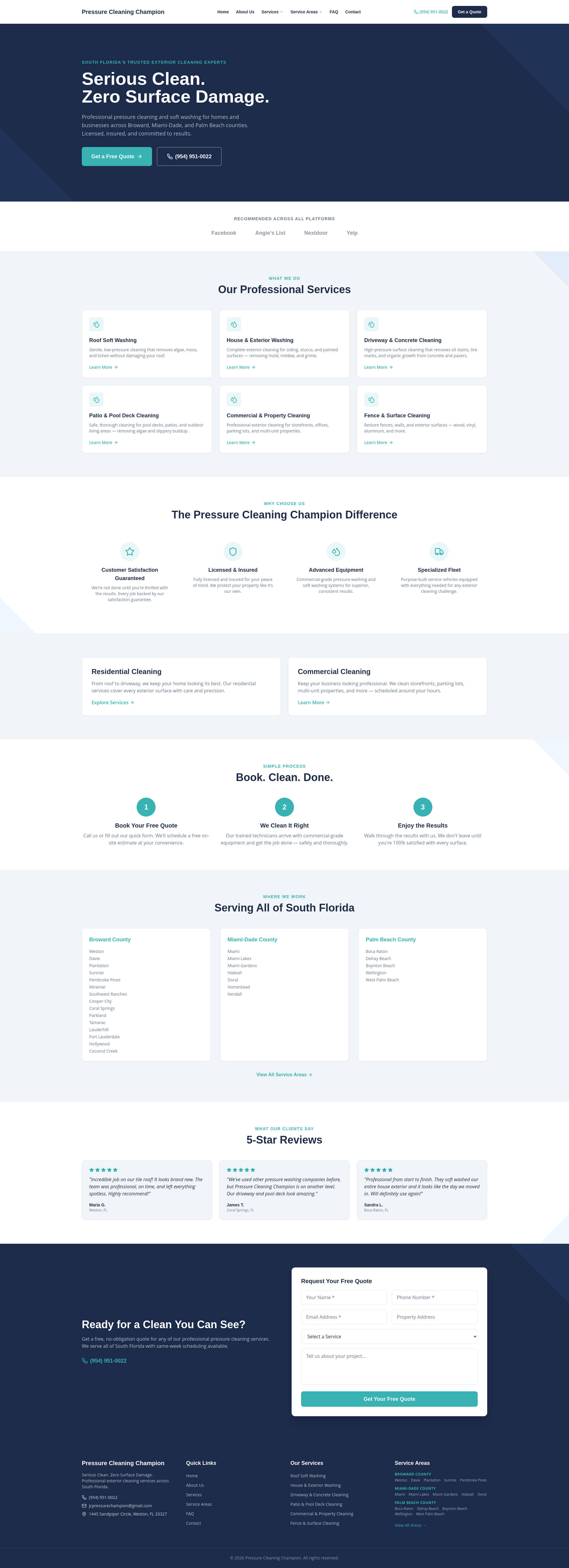 Pressure Cleaning Champion LLC