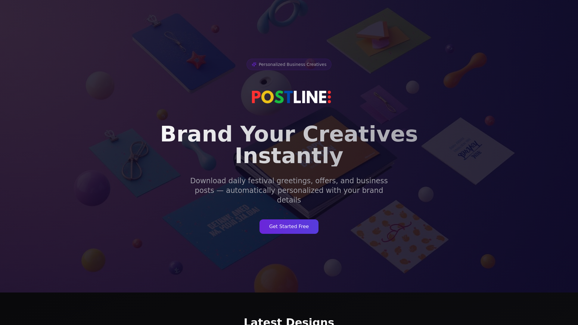 Postline Postline - Personalized Business Creatives Daily