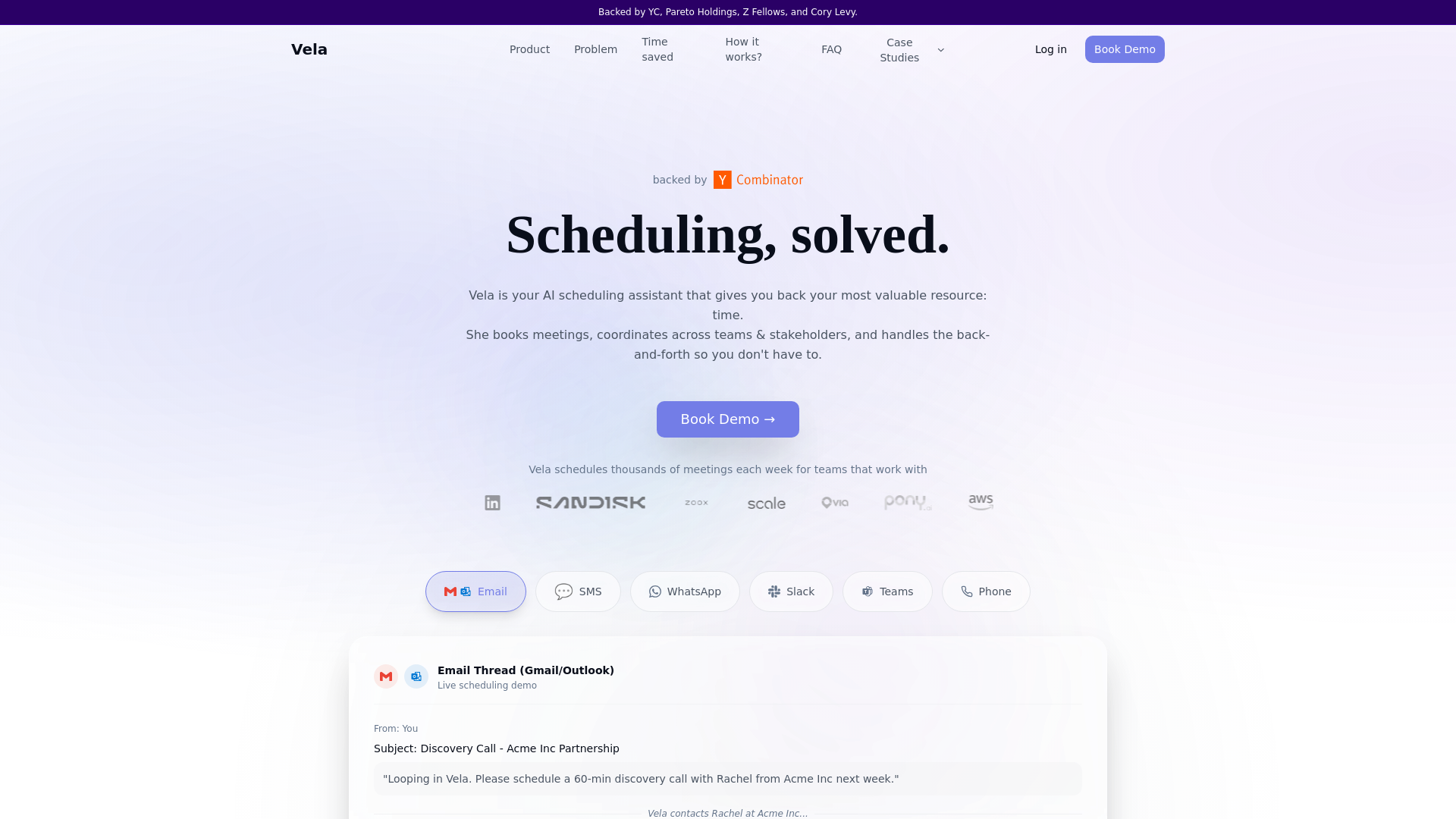 Vela — official preview image