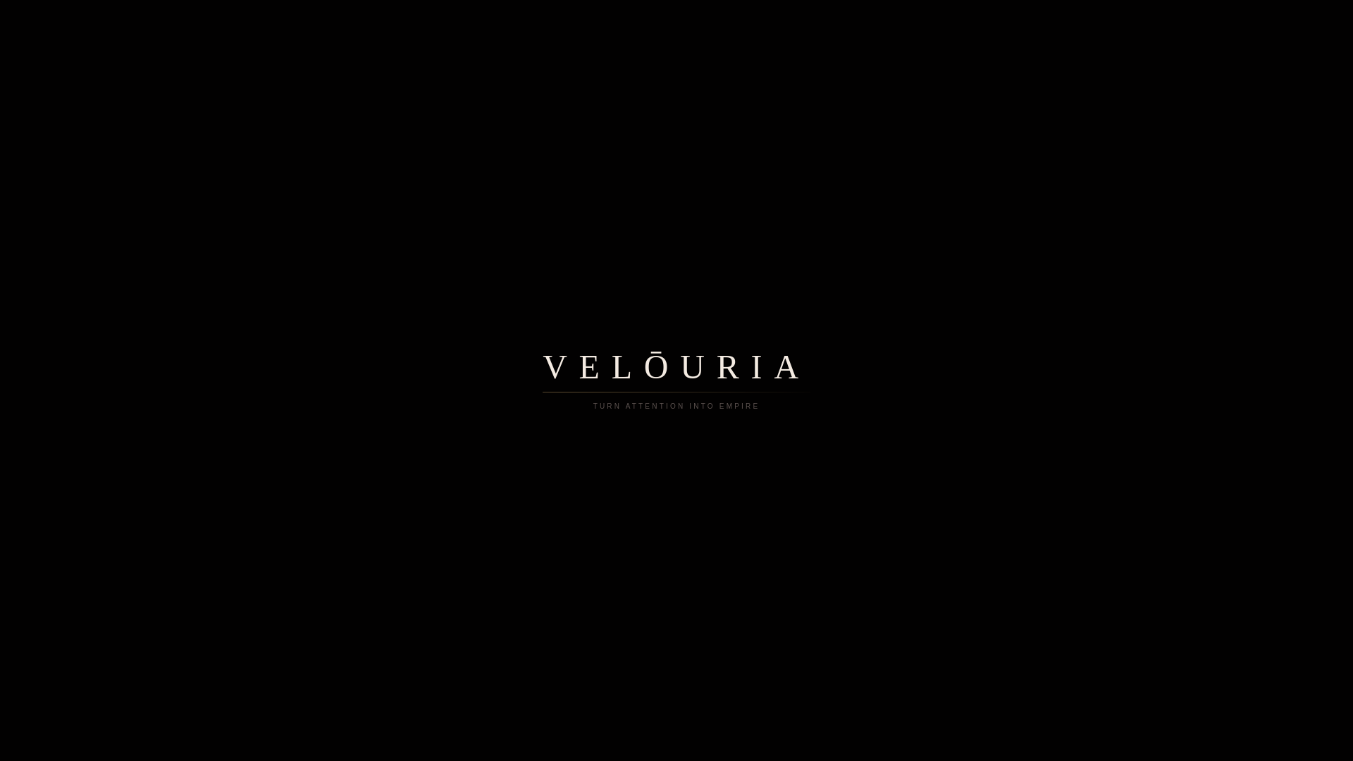 VELŌURIA — Cola Peak portfolio project