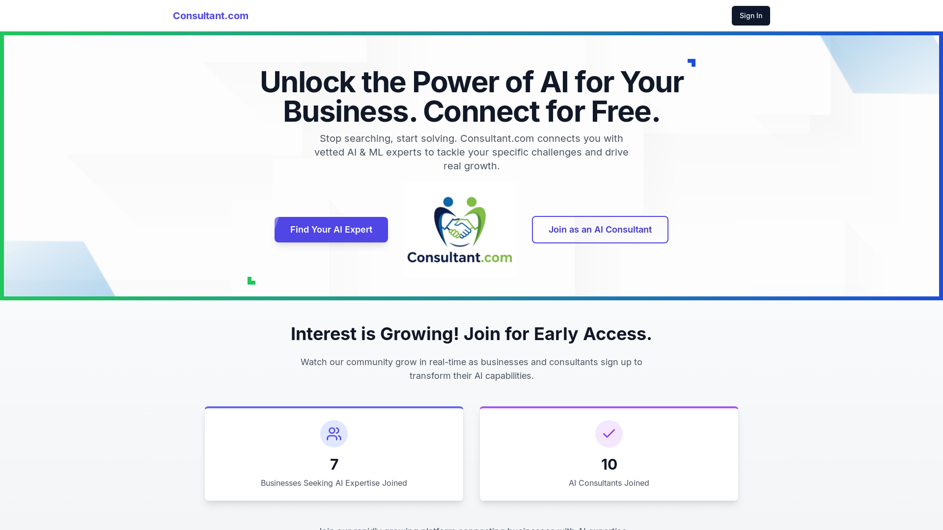 Consultant.com - AI Expertise On Demand