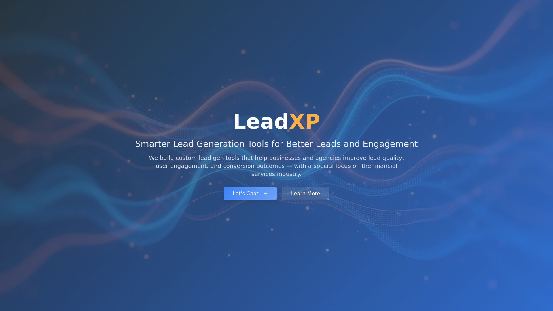 Image showcasing LeadXP | Custom Lead Generation Tools